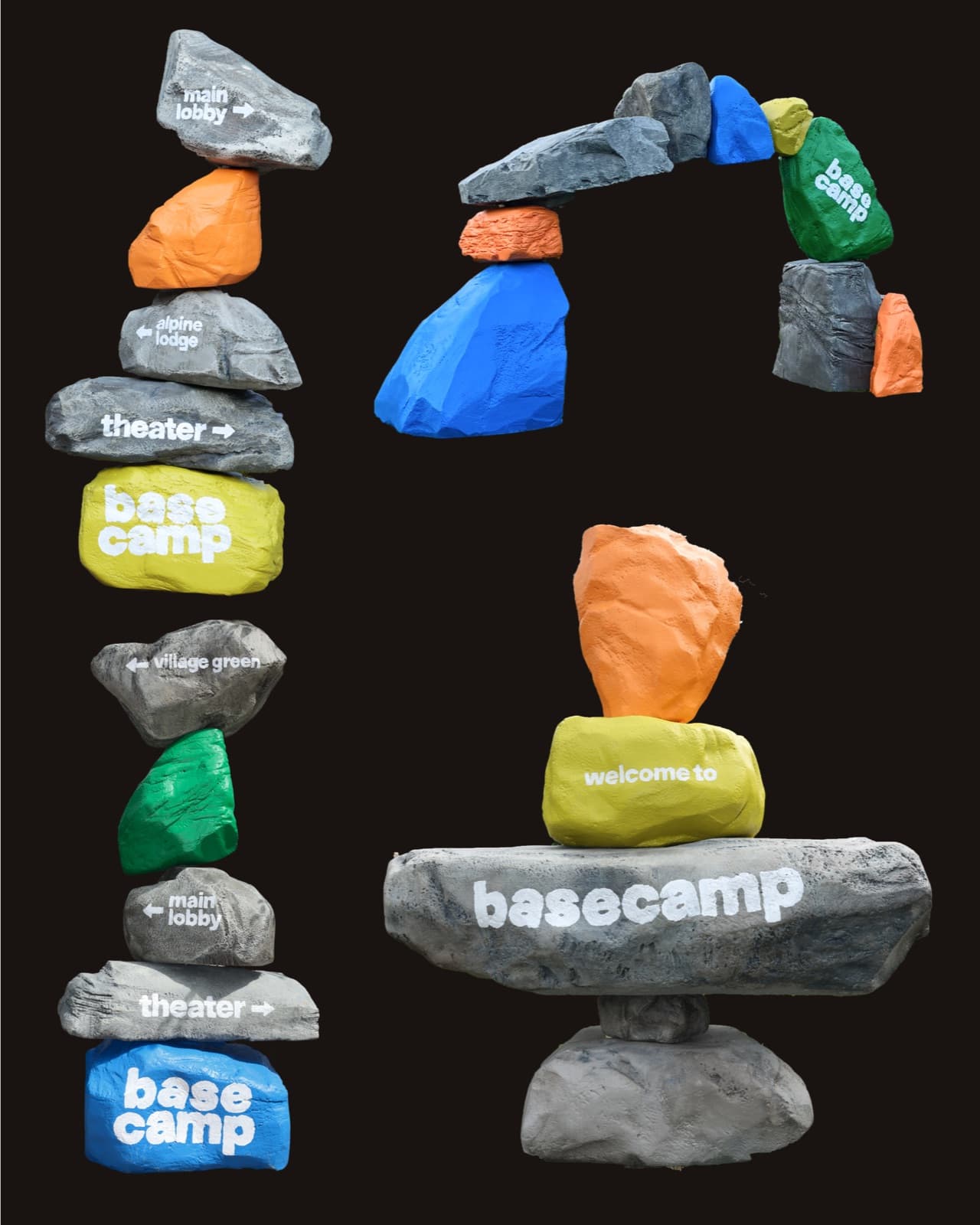 Rock Cairn Signage