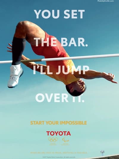 You Set The Bar. I'll Jump Over It.